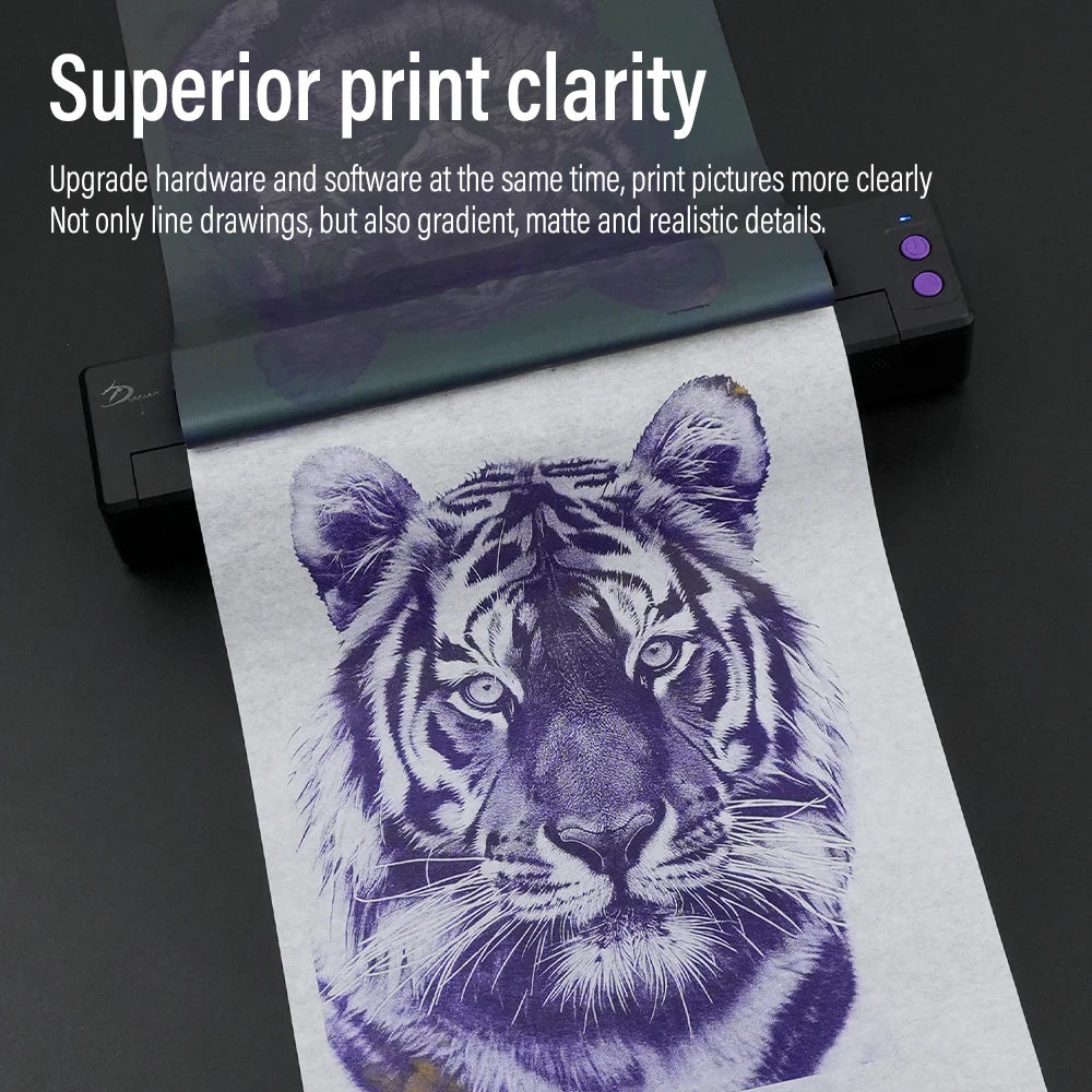 P19 Wireless Tattoo Stencil Printer – Fast Portable Transfer Machine for Small Business Use
