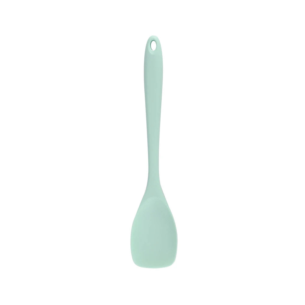 Silicone Flat Head Shovel – All-Inclusive Non-Stick Salad Spoon & Kitchen Spatula Utensil