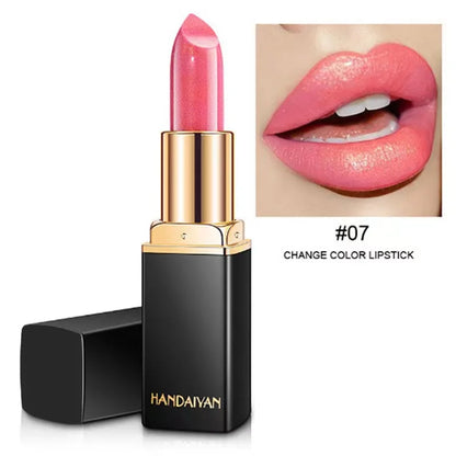 Handaiyan 9 Colors Lipstick – Glitter, Matte, Velvet, Nude, Shimmer, Sexy Red, Long-Lasting, Waterproof Professional Makeup