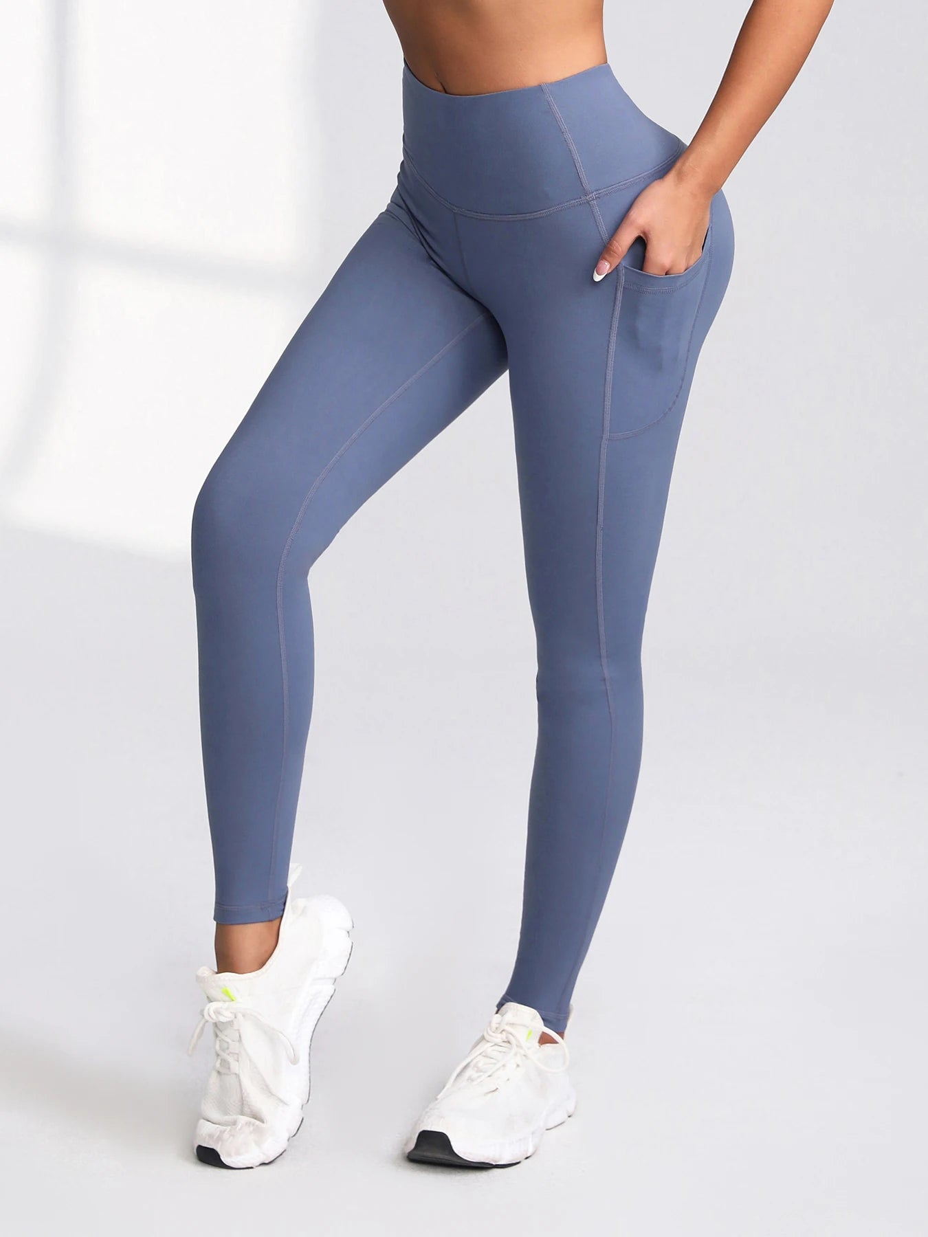 CHRLEISURE 2.0 Gym Leggings for Women – High-Waisted Fitness Activewear with Pockets for Running & Outdoors