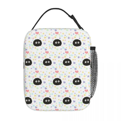 Totoro Miyazaki Anime Insulated Lunch Tote Bag – Portable Thermal Cooler for School & Office