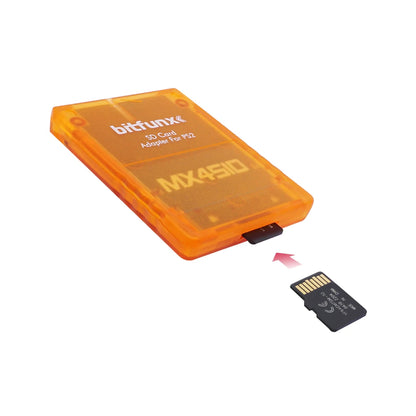 MX4SIO SIO2SD TF/SD Card Adapter – Memory Card Reader for PS2 Game Consoles