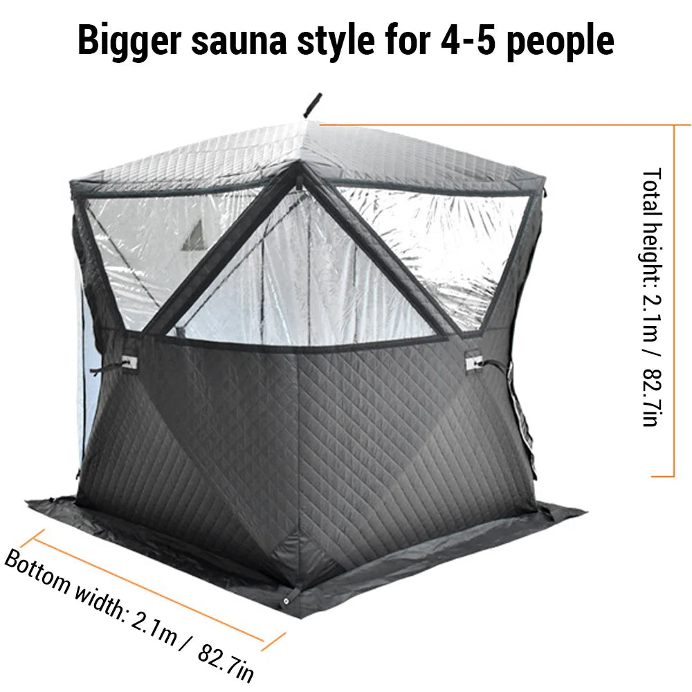 Easy Set-Up Winter Ice Fishing Tent – Portable Waterproof & Windproof Shelter for Ice Fishing