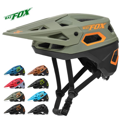 BATFOX MTB Cycling Helmet — Integrally-Molded Mountain Bike Helmet for Speed & Safety