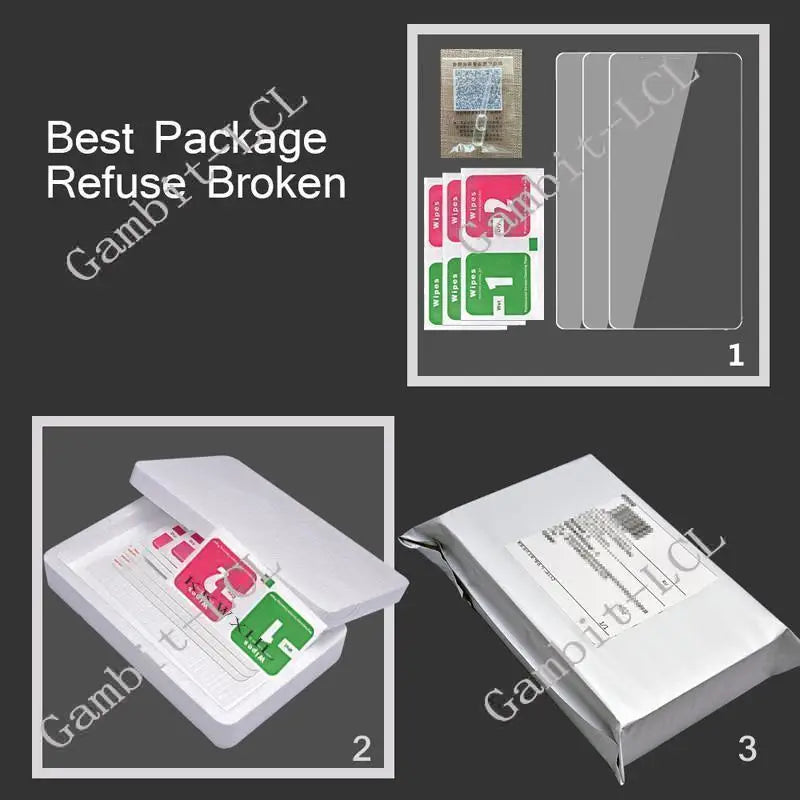 2PCS Blackview BV7100 Tempered Glass Screen Protector - 6.58" Protective Cover Film
