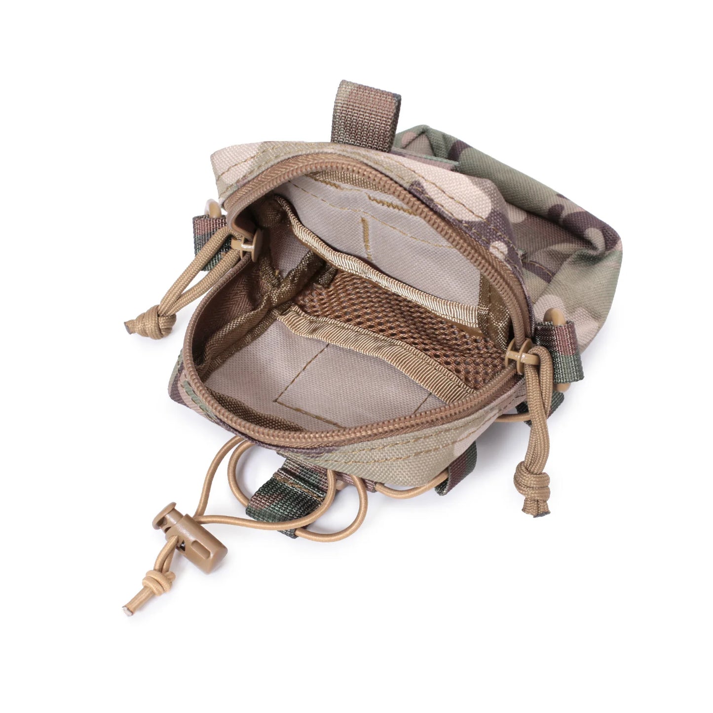 Molle EDC Pouch – Water Bottle & Canteen Carrier, Outdoor Sports Phone Holder, Camping & Hiking Waist Bag