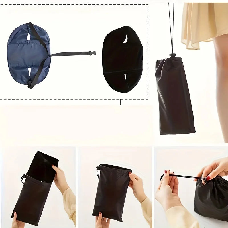Travel Foot Hammock – Adjustable Foot Rest for Plane, Train & Office, Leisure Gadget