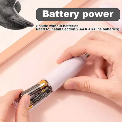 Deli Electric Eraser Pen — Automatic Sketch & Drawing Eraser with Refill Batteries for Kids