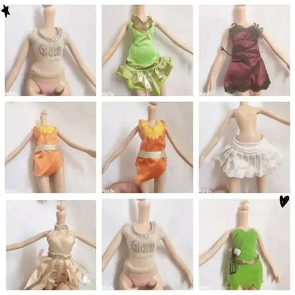 High Doll Clothes Skirt Outfit Set - DIY Multi-Link Assorted Styles Fashion Doll Clothing Wave 4 Collection