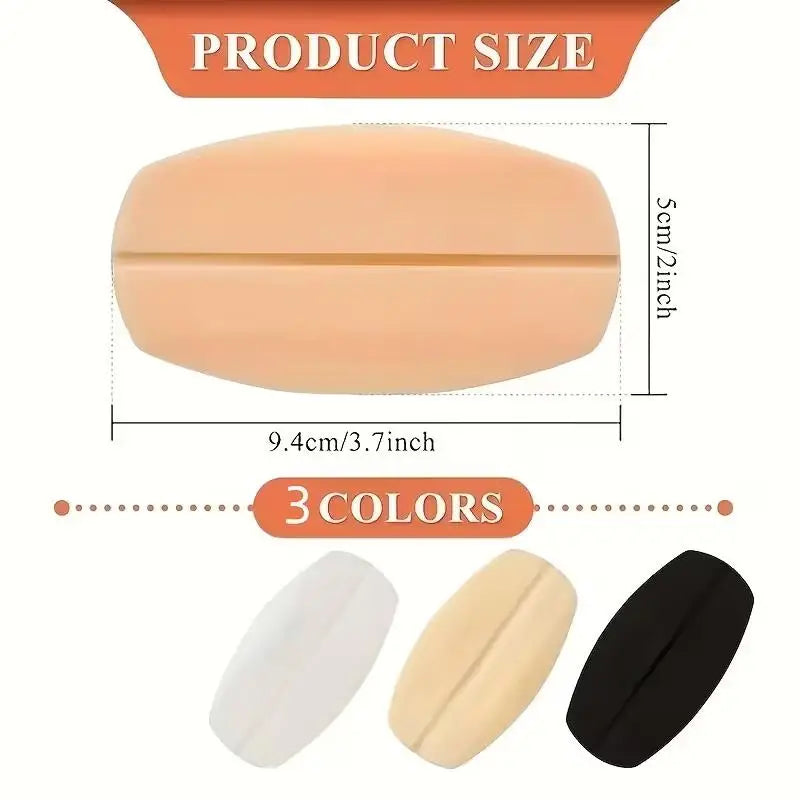 Silicone Bra Strap Cushions - Soft Non-Slip Shoulder Pads for Comfortable Bra Strap Support for Women