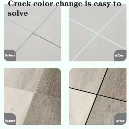 Waterproof Tile Grout Repair Pen – Wall and Floor Seam Marker for Bathroom and Kitchen, Available in Black, White, Gold, Silver, and Beige