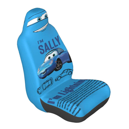 Sally Lightning McQueen 95 Car Seat Cover – Durable 1-Piece Universal Fit for Trucks, Cars & Sedans