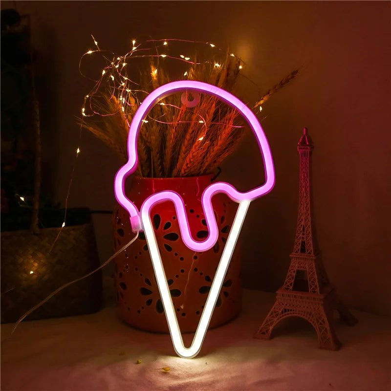 LED Neon Sign – USB/Battery Powered Customizable Wall Light for Bar, Bedroom, Game Room, Wedding Party, and Christmas Gift