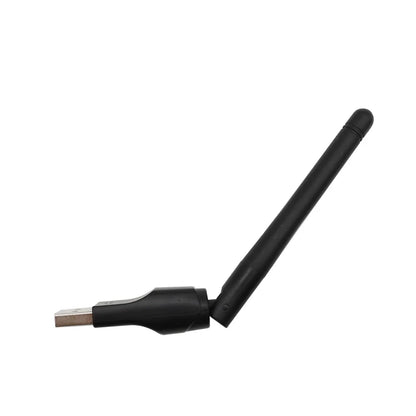 150Mbps USB WiFi Adapter with Antenna – 2.4GHz Wireless Network Dongle, Ralink MTK 7601 Chipset for Laptop & PC