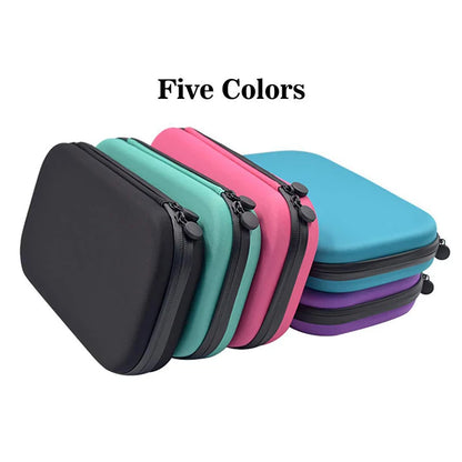 Portable Stethoscope Storage Case - EVA Travel Organizer with Mesh Pocket for Medical Tools, Hard Drive & Accessories