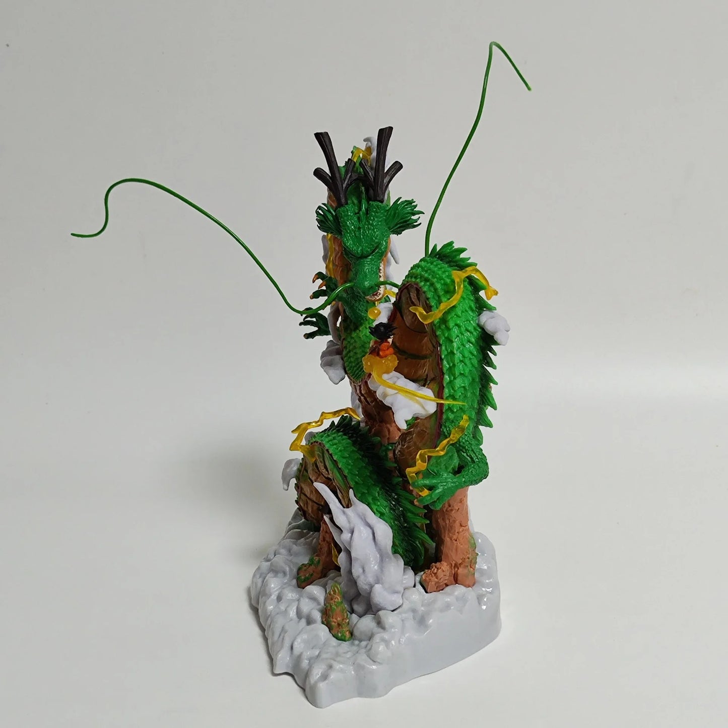 24cm Dragon Ball Anime Figure — Goku & Shenron PVC Statue for Collection & Room Decor