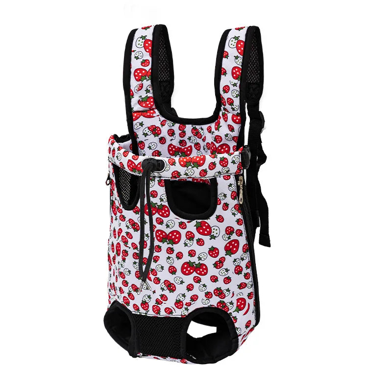 Adjustable Cat Carrier Bag – Double Shoulder Pet Backpack, Portable Travel, Outdoor, Camping & Hiking Bag for Cats and Small Dogs