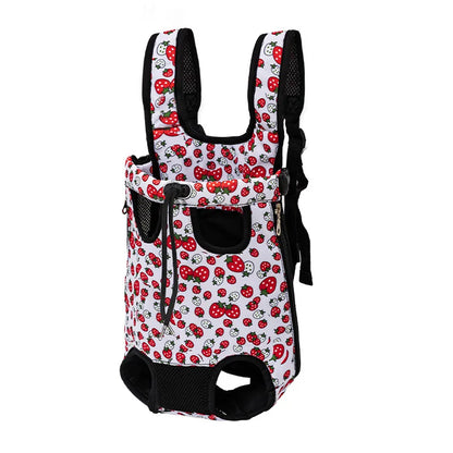 Adjustable Cat Carrier Bag – Double Shoulder Pet Backpack, Portable Travel, Outdoor, Camping & Hiking Bag for Cats and Small Dogs