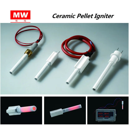 MCH Ceramic Pellet Ignition Rod - 220V 250W High-Temperature Electronic Igniter Heating Tube