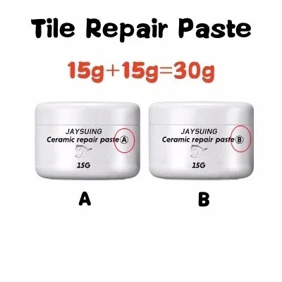 Ceramic Repair Agent – Strong Waterproof Sealant for Quick Repairs on Sinks, Bathtubs, Toilets, Vases, and Tiles