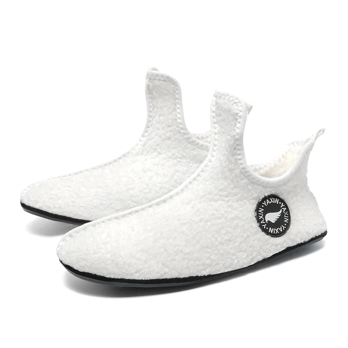 Classic Couples Slippers – Non-Slip Warm Indoor & Outdoor Cotton Shoes for Men & Women, Soft & Comfortable Flat Slippers