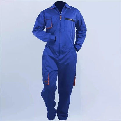 2023 Work Overall Uniform — Men & Women Coveralls for Welding, Car Repair & Workshop