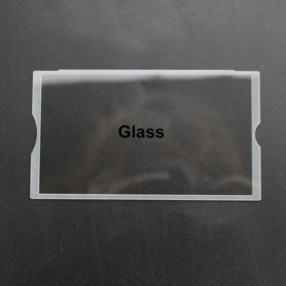 JCD Transparent Glass Screen Lens Cover – Display Panel Protector for PSP 2000/3000 Console with Clear Frame
