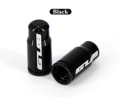 RISK 4-in-1 Bike Valve Core Wrench – Portable Road Bicycle Tool with 2 Presta Valve Caps for Installation & Removal