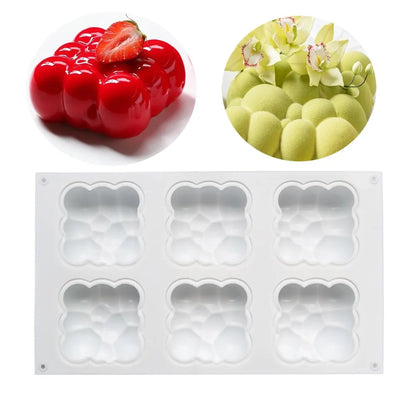 3D Fruit Shape Silicone Cake Mold — French Dessert Baking Tools for Brownies, Mousse & Pastry Decoration