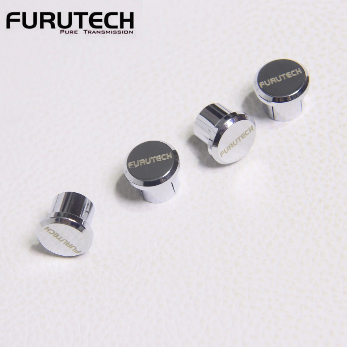 FURUTECH Gold-Plated RCA Protector Caps - Hi-End Copper Dust Covers, Noise-Shielding Plug Caps for Audio Connectors, 8–50 Pieces