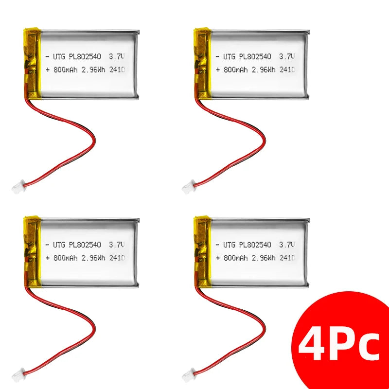 Heltec LiPo Battery 3.7V - 800mAh/3000mAh Lithium Polymer Battery for T114 V2, Heltec V3/V4 & LoRa Development Boards