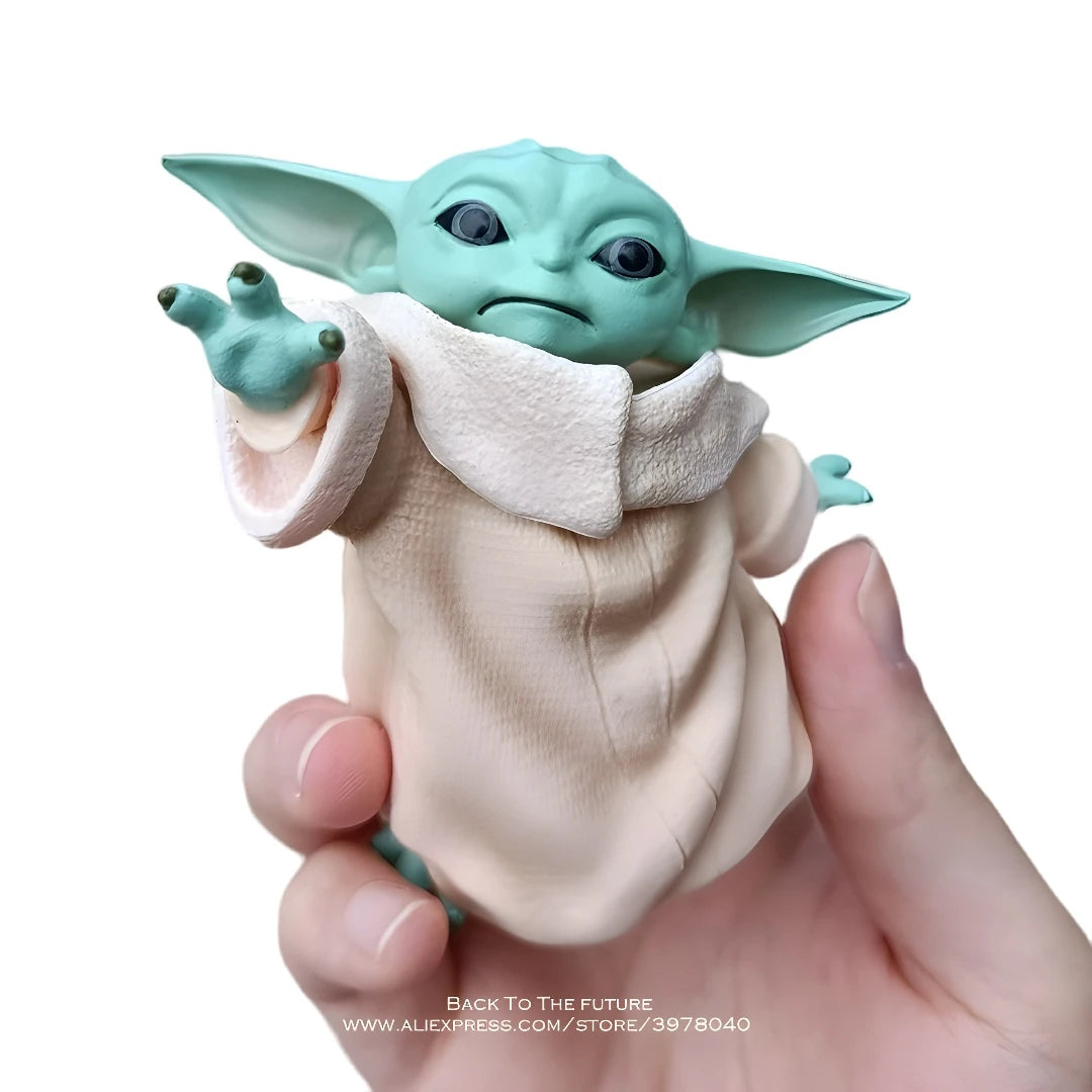 Hasbro Star Wars Mandalorian Mini Figures — Baby Yoda & Darth Action Toy Collection for Kids Gift