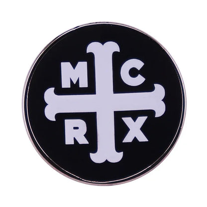 Worldwide Classic Band Logo Enamel Pin – Rap & Rock Music Badge for Hoodies, Backpacks, Decorative Accessories, Fan Gift