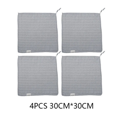 MHW-3BOMBER Barista Coffee Towels – Professional Square Cleaning Cloths for Espresso Machines & Kitchen Use