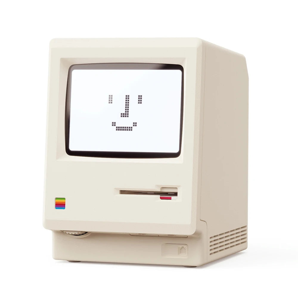 Retro Maclock Alarm Clock – Creative Electronic Desktop Clock with Wake-Up Function for Students