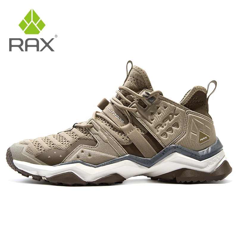 Rax Men’s Hiking Shoes - Lightweight Breathable Outdoor Sneakers for Mountain Trekking & Climbing