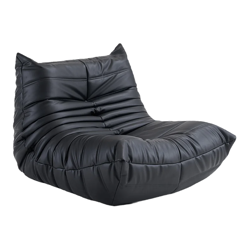Caterpillar Single Sofa Chair – Cozy Tatami Lounge Chair for Living Room, Bedroom, Balcony, Reading, and Leisure