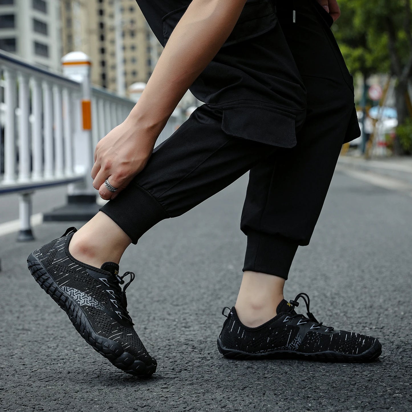 Men & Women Minimalist Trail Running Shoes — Barefoot Wide Fitness Gym Sneakers Low Drop Athletic