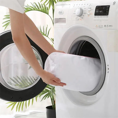 2Pcs/7Pcs Transparent Fine Mesh Laundry Bags – 6 Sizes Reusable Zippered Wash Bags for Machine Protection
