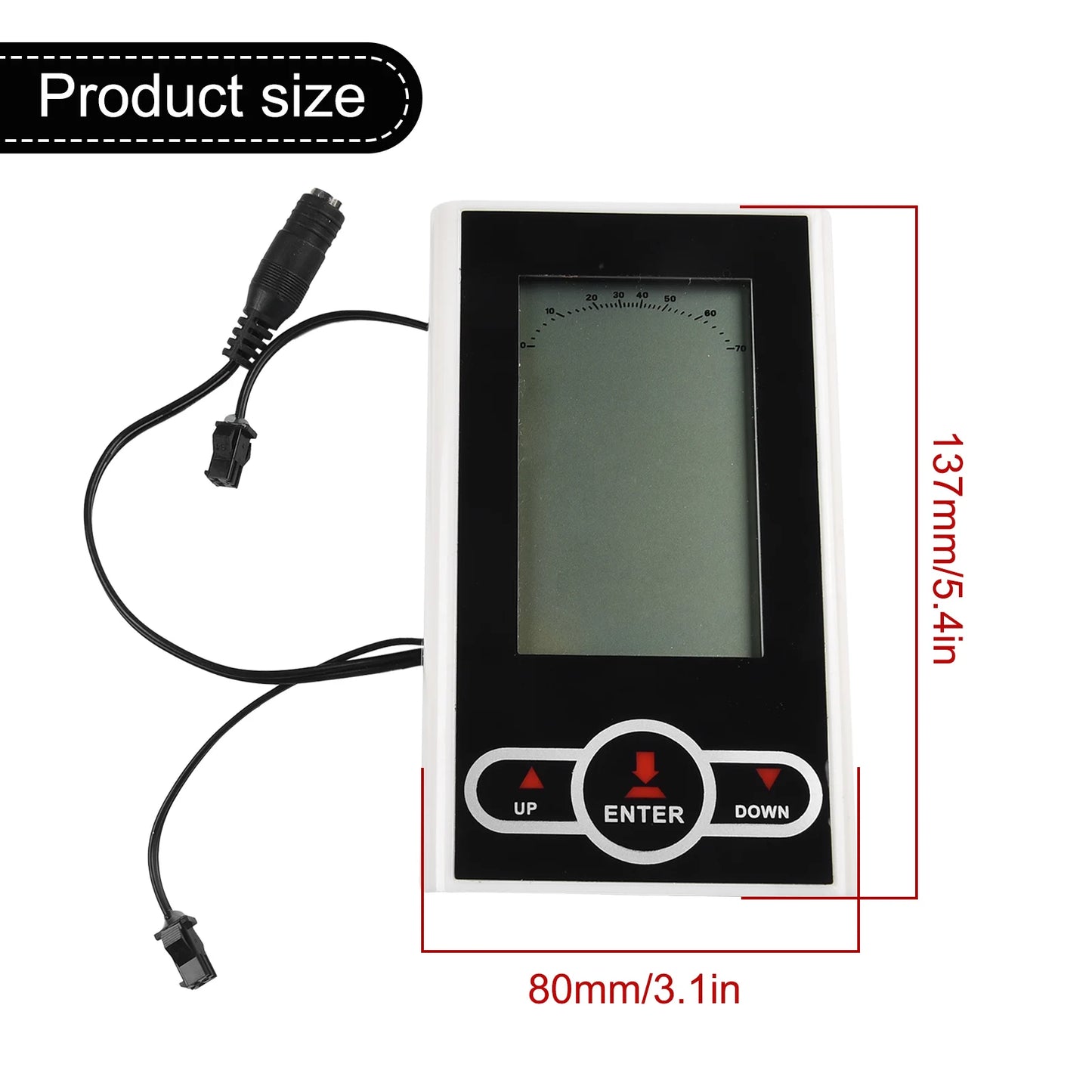 Exercise Bike Monitor Speedometer – Stationary Bike Elliptical Trainer Display, Computer Display Counters & Speed Parts