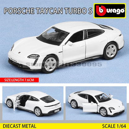 Bburago 1:64 Car Model Collection — Golf GT 2017, Mustang Shelby GT500, Ferrari, Benz & Volkswagen, Kids Xmas Gift Toys for Boys