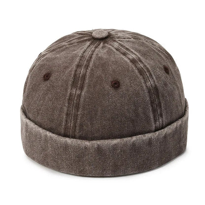 Washed Hip Hop Cap - Unisex Soft Top Street Style Farmer Hat
