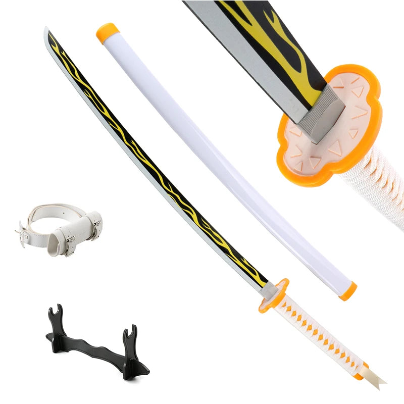 Japanese Anime Demon Slayer Samurai Katana Sword 104cm – Muichirou & Tanjirou Christmas Gift