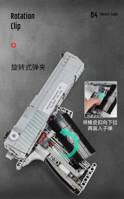 AK47 & AWM Sniper Gun Building Block Set – Military MOC Model Toy for Boys Holiday Gift