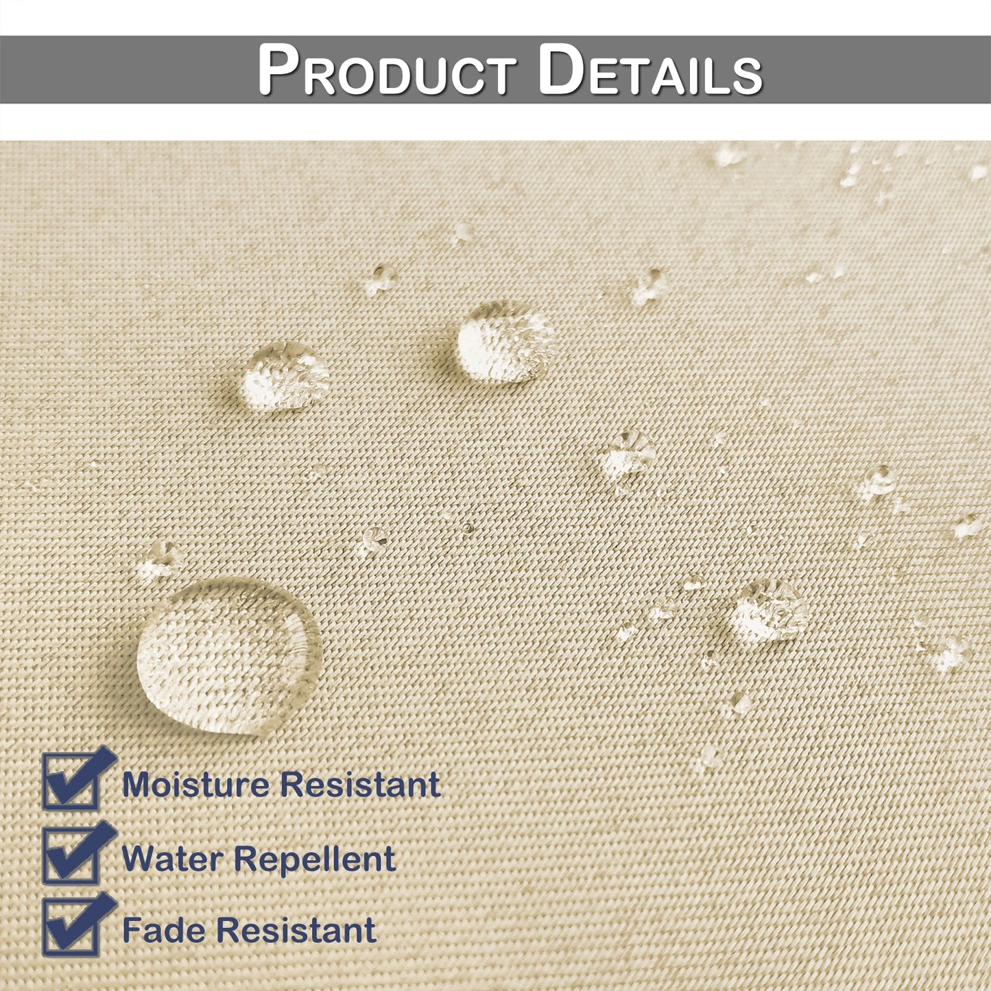 Waterproof Quilted Door Curtains - Self-Adhesive Thermal Insulated Window Drapes for Living Room and Bedroom, Wind-Resistant Panels