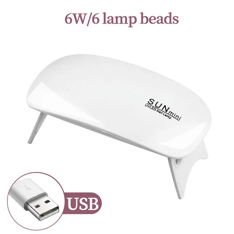CNHIDS 54W 18 LED UV Nail Dryer – Manicure Lamp with USB, Smart Timer & Sun Light for Gel Nail Polish Curing