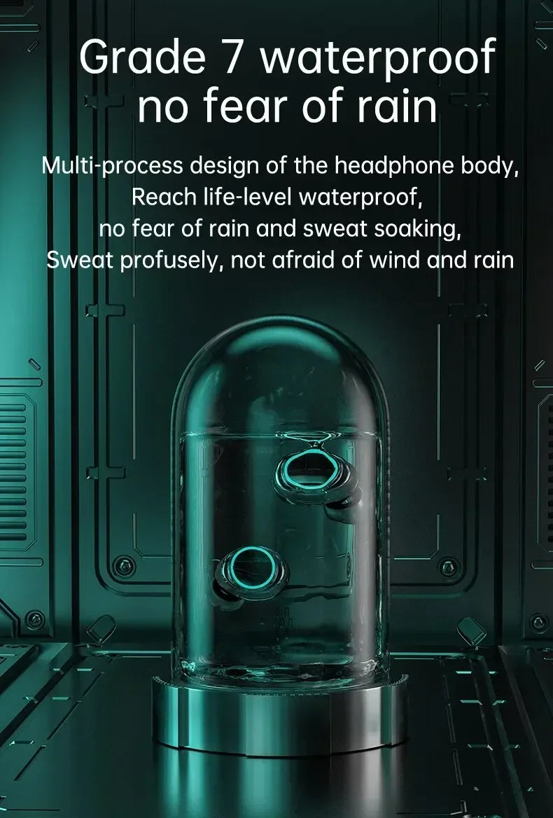M25 TWS Wireless Bluetooth Earphones – Touch Control, Noise Reduction, Waterproof Stereo Gaming Headphones