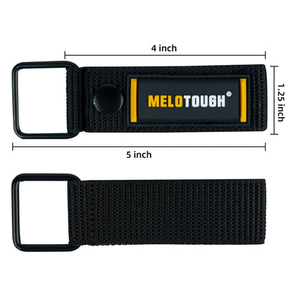 MELOTOUGH 2-Piece Measuring Tape Holder - Drill, Impact Tool & Tape Measure Holster