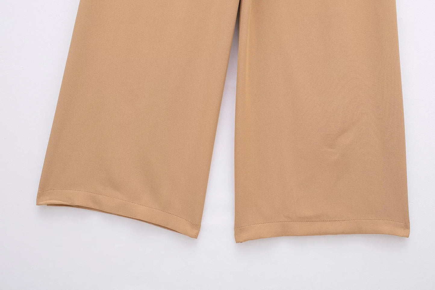 TRAF 2024 Women’s Wide Leg Pants — High Waist Baggy Summer Streetwear Trousers