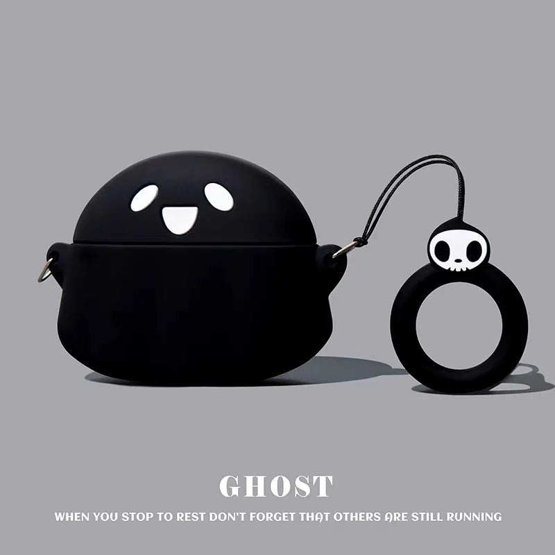 3D Silicone AirPods Case – Cute Cartoon Headphone Charging Cover for AirPods 1/2/3/4 & AirPods Pro 2 (2024)
